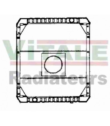 RADIATEUR EAU RENAULT TRUCKS G 210-220-230 BOM