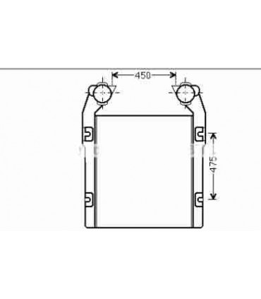 Radiateur moteur pour PEUGEOT 204