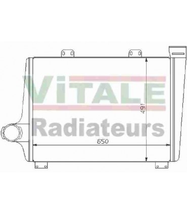  Radiateur moteur Citroën HY 