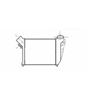 Radiateur moteur pour PEUGEOT 204