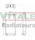  Radiateur EAU KOMATSU D65