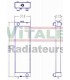 RADIATORE ACQUA PER KOMATSU PC160 LC-8