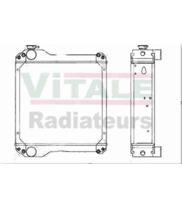  Radiateur moteur SCANIA Série P 95-04 