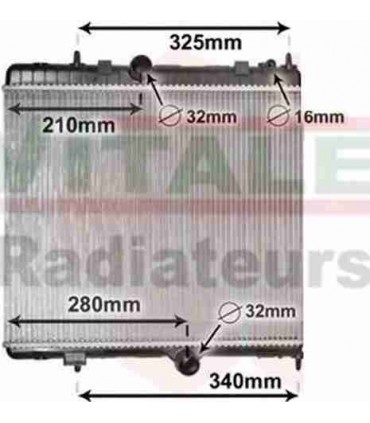 RADIATEUR EAU CITROEN DS5