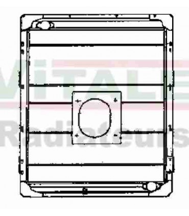 RADIATEUR POIDS LOURDS RENAULT TRUCKS G210-G230-G260-G280-G290BOM-G300-G320-G330BOM