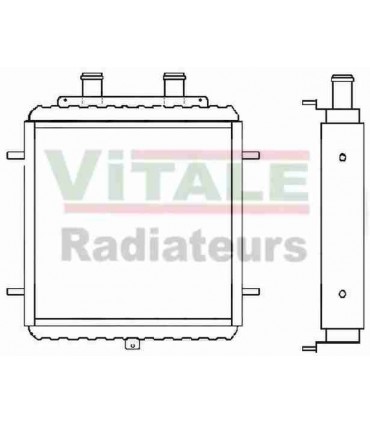  Radiateur moteur SCANIA Série P 95-04 