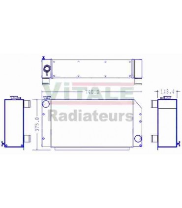 RADIATEUR EAU TAKEUCHI  TB1140