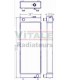 RADIATEUR EAU CATERPILLAR DL323-DL325