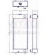 RADIATEUR EAU KOMATSU WA200-6+WA200PX-6-WA250-6