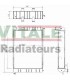 Radiateur moteur pour PEUGEOT 204