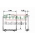 RADIATEUR EAU FIAT FIAT NEW HOLLAND 100-90-680DT-780-780DT-880-880DT-980DT