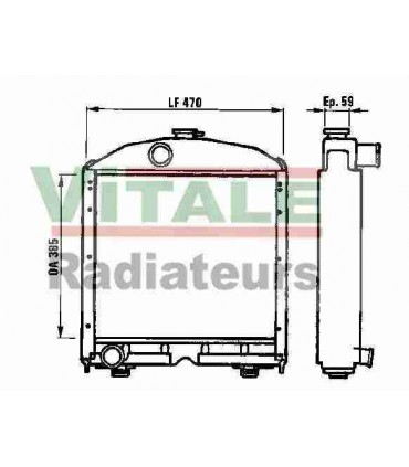  Radiateur moteur  VOLVO Fm 10