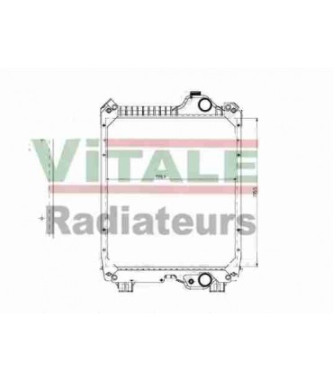  Radiateur moteur SCANIA Série P 95-04 