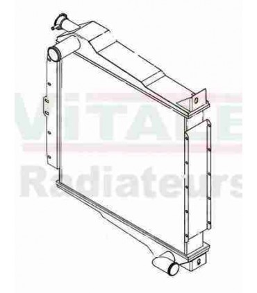 RADIATEUR EAU CATERPILLAR TH 63-82-83