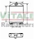 Radiateur moteur Tracteur Renault Agri: R 551 /556 / R 651 / 652 / 681