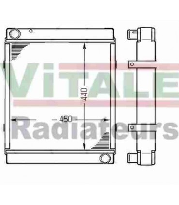  Radiateur moteur SCANIA Série P 95-04 