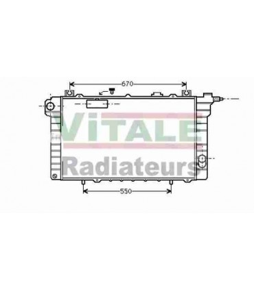 RADIATEUR  EAU NISSAN PATROL EBRO 260