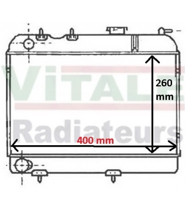 Radiateur EAU RENAULT R4L