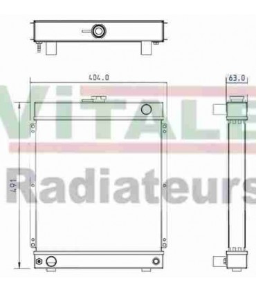 RADIATEUR EAU LOMBARDINI