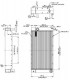  Radiateur eau pour SCANIA Série P 95-04 