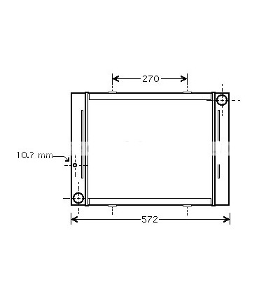 RADIATEUR EAU JCB 8060