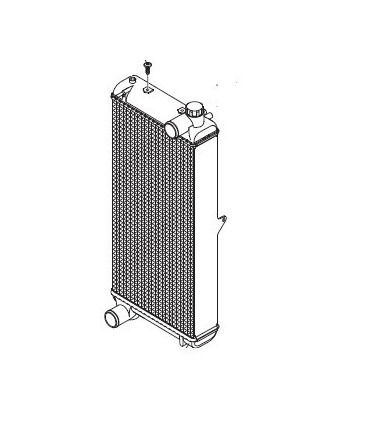  Radiateur eau pour SCANIA Série P 95-04 