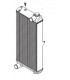 RADIATEUR EAU MANITOU MT 1840