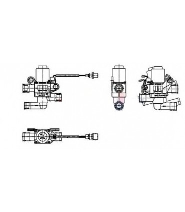  Radiateur eau pour SCANIA Série P 95-04 