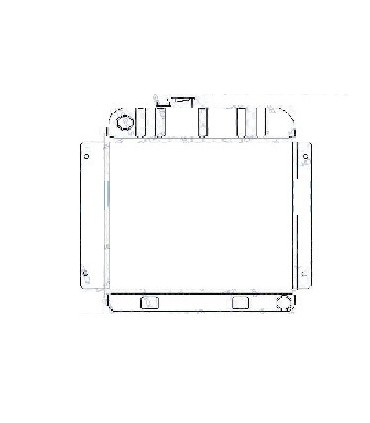  Radiateur eau pour SCANIA Série P 95-04 