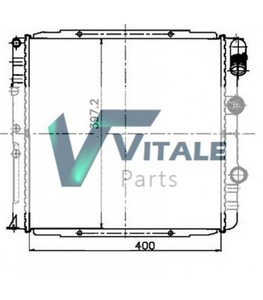 RADIATEUR EAU IRISBUS CIVIS 5006151969