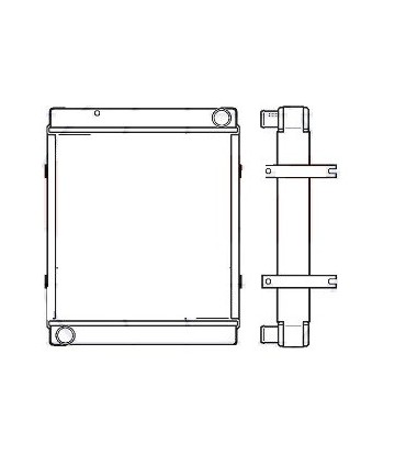  Radiateur eau pour SCANIA Série P 95-04 