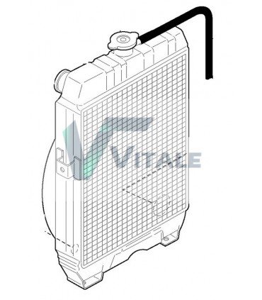 RADIATEUR EAU POUR VOLVO -PEL-JOB PJ7418486 -E7418486