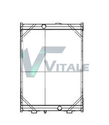  Radiateur eau pour SCANIA Série P 95-04 