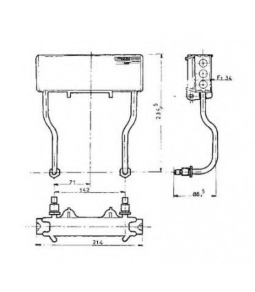 OIL COOLER CITROEN 2CV 5440576