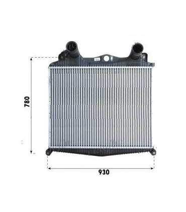  Radiateur eau pour VOLVO Fm 10