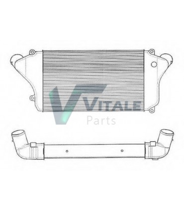 INTERCOOLER MITSUBISHI CANTER F84-F85