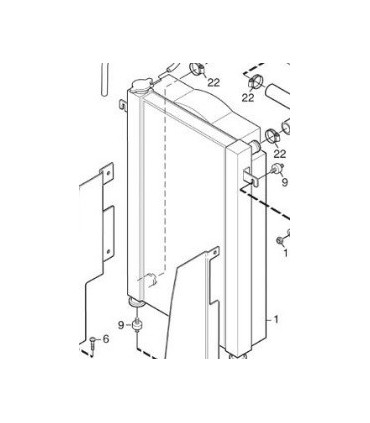 RADIATOR  STIGA H32