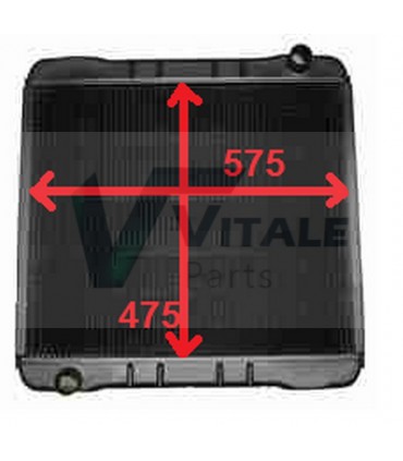  Radiateur eau pour SCANIA Série P 95-04 