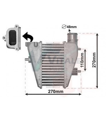  Radiateur moteur SCANIA Série P 95-04 