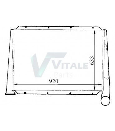 INTERCOOLER RENAULT RVI  RVI816785