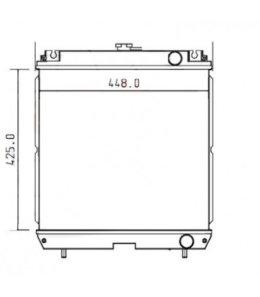 RADIATEUR EAU COMPRESSEUR PRAMAC