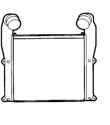 INTERCOOLER  DAF F95 0187448  0251907 0286503 0289936 0824313 1205757  1236460 1236465 1303720  DA251907
