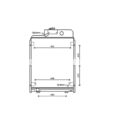 RADIATORI PER  RENAULT AGRI  7700026986