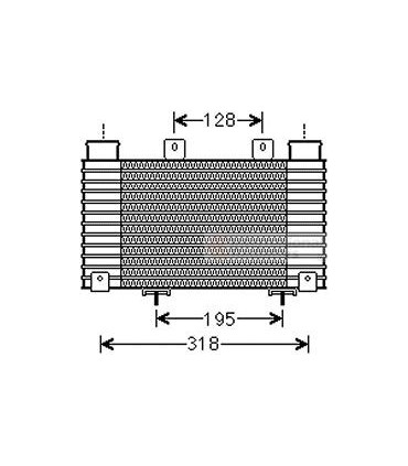 INTERCOOLER SUITABLE FOR  FORD RANGER 2,5 3,0 1455028 6m349l440ab