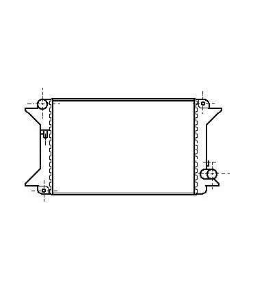  Radiateur moteur SCANIA Série P 95-04 