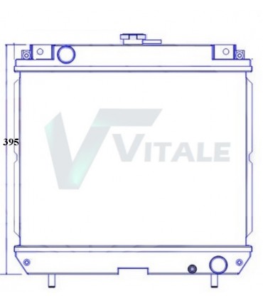 RADIATORE ACQUA PER CASE CX16