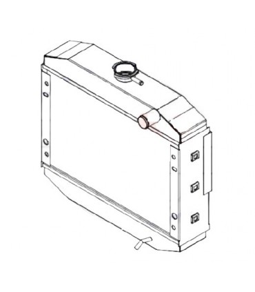  Radiateur moteur SCANIA Série P 95-04 