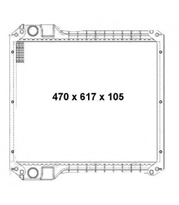 RADIATOR SUITABLE FOR JCB 30/925627 30/925627 30/925884 30925627  30925884 M0031107