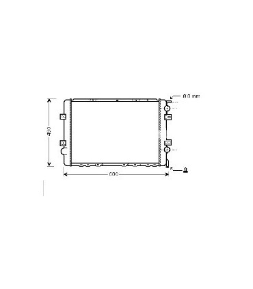  Radiateur moteur RENAULT R10