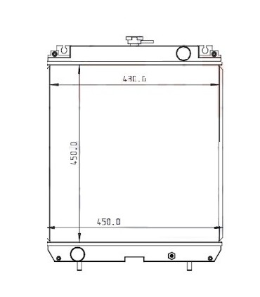 RADIADORES GENERATOR  SDMO R22